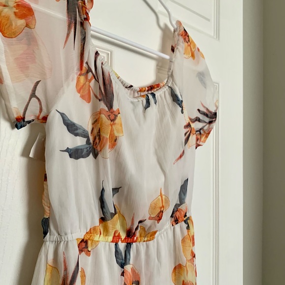 Orchid Off-the-Shoulder Summer Dress - Picture 4 of 4